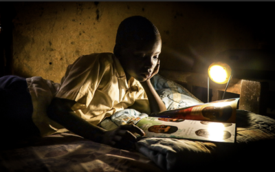 Tiny solar lamps spotlight the urgency of energy transition