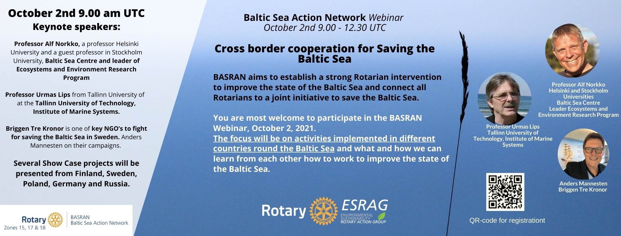 Cross border cooperation for Saving the Baltic Sea