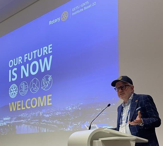 Not alone with our green hearts in Rotary: news from the Basel Zone Institute