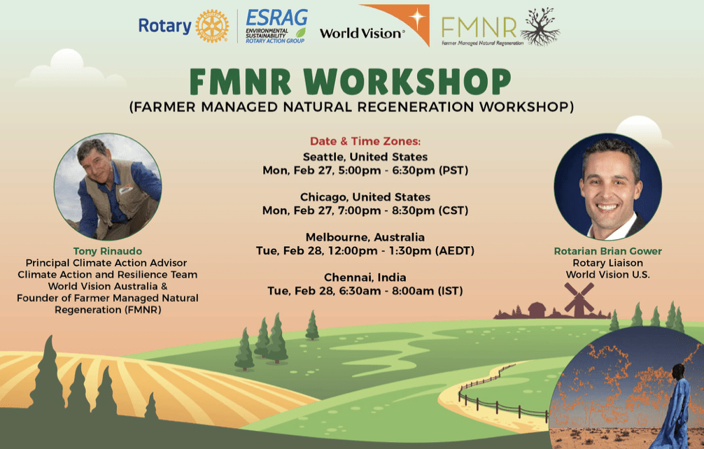 Farmer-Managed Natural Regeneration (FMNR) Workshop Feb. 27 and 28