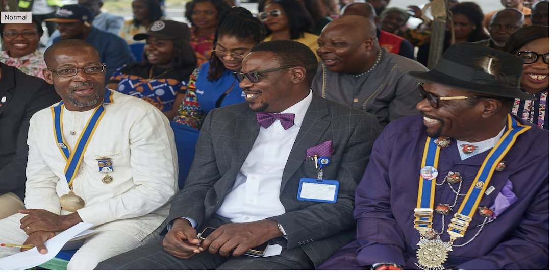 Rotarians fill giant need in Port-Harcourt