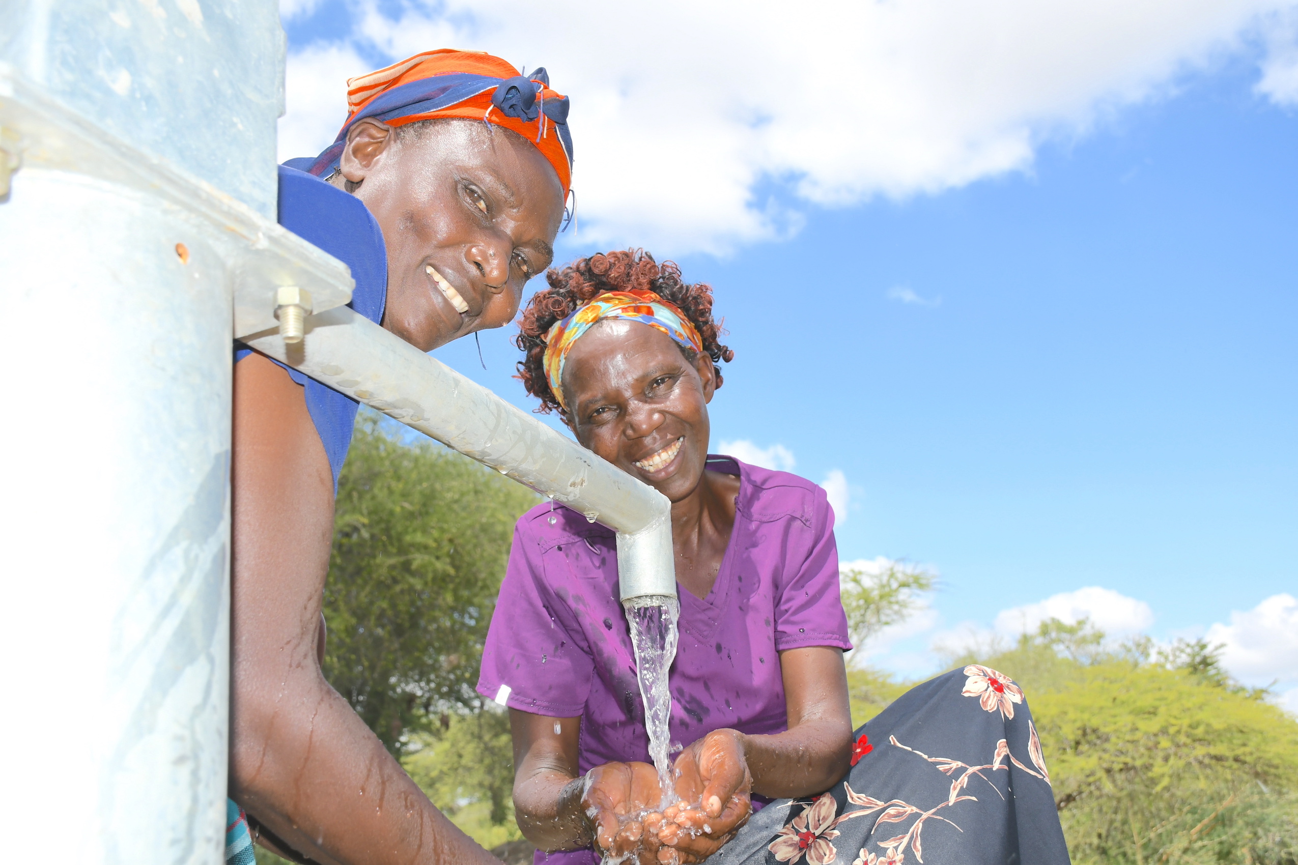 Transforming lives and land with sand dams