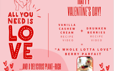 How to Make a Decadent Plant-based Dessert this Valentine’s Day