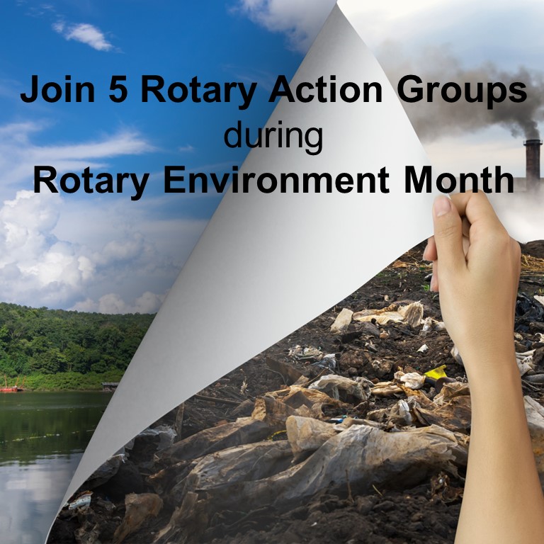Rotary Action Groups discuss their work and environment in ESRAG’s April Seminars
