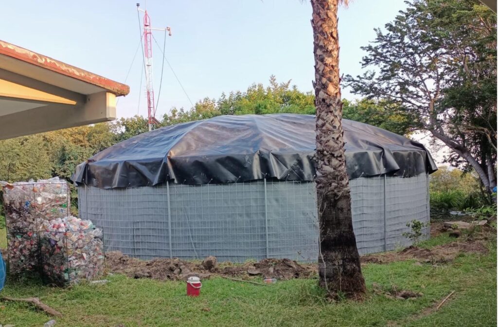 Water tank for dry season