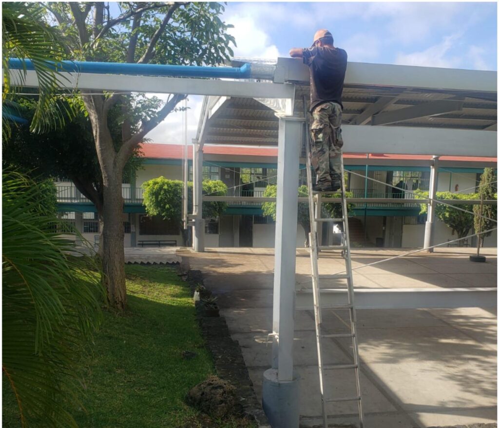 Rooftop water capture