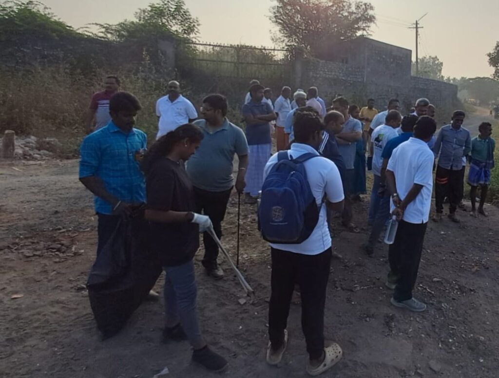 Rotarians on Transect Walt