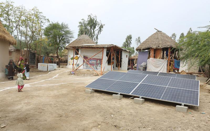 Pakistan Climate Smart villages using solar-powered technology