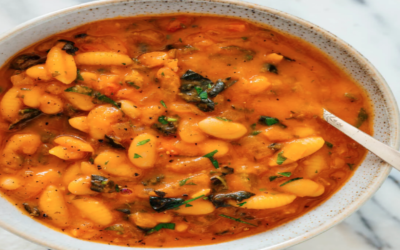 Plant Based recipe: Pasta Fagioli-One Pot by Joan Marie Gagnon